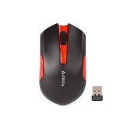 Mouse Optic A4Tech V-Track G3-200N-1, USB Wireless, Black-Red A4tech - 1