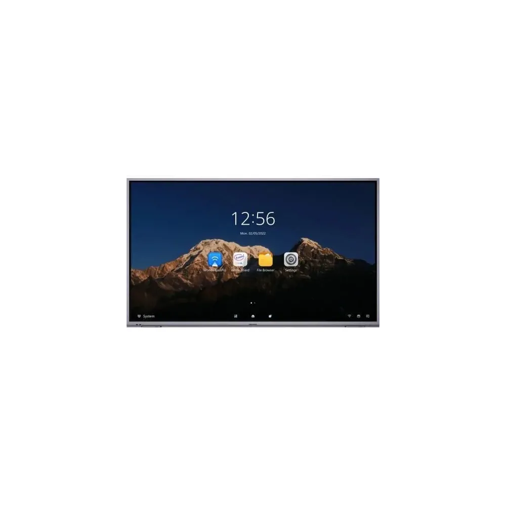 Display interactiv Hikvision DS-D5B65RB/A, 65inch, 4K, 60Hz, Android 8.0, Black-Silver