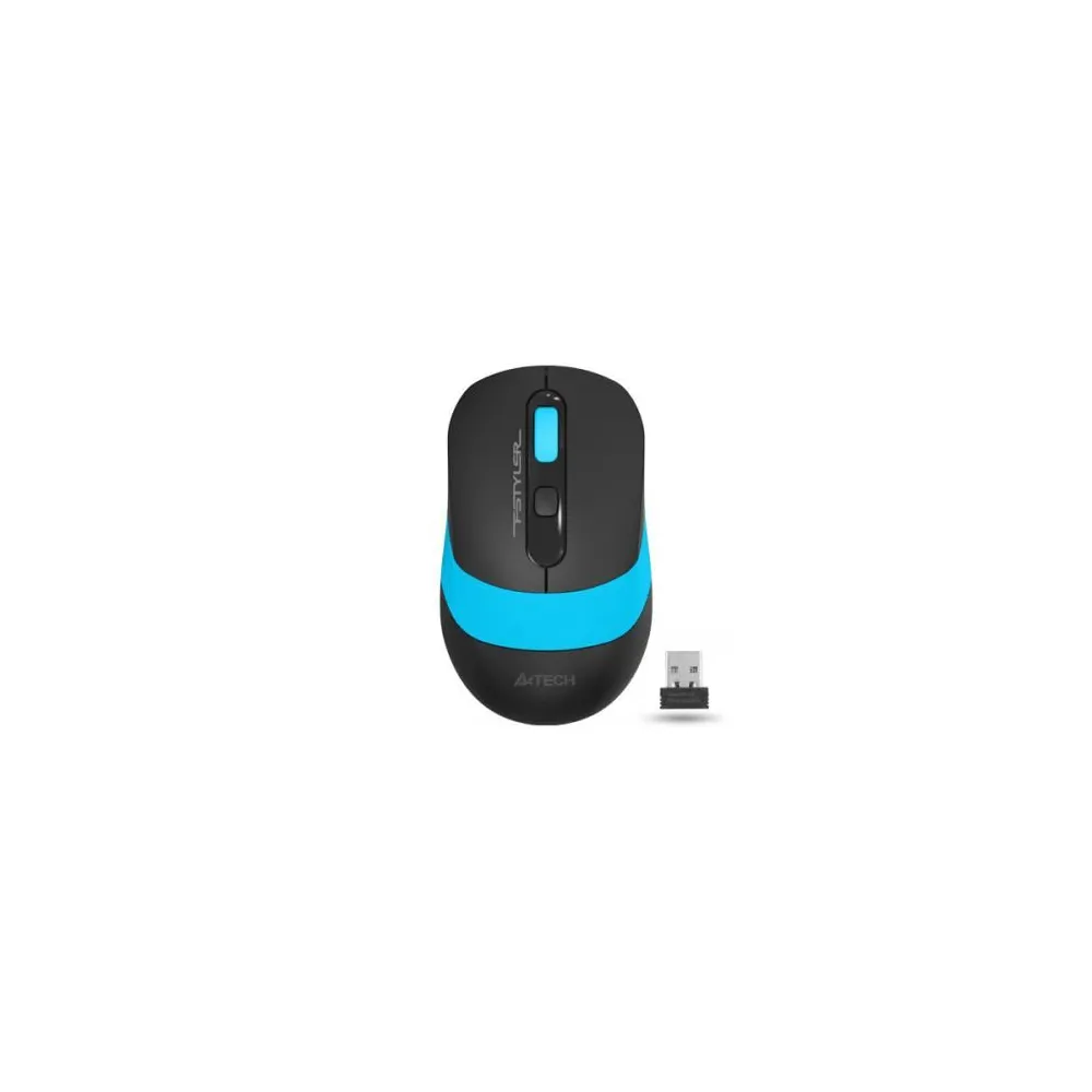 Mouse Optic A4TECH FG10, USB Wireless, Black-Blue A4tech - 1