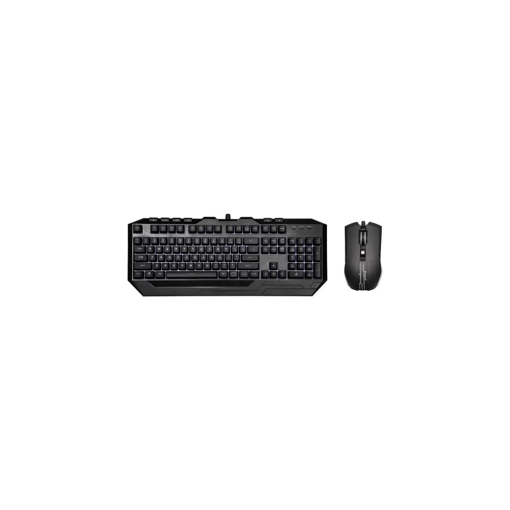 Kit Cooler Master Devastator 3 Plus - Tastatura, RGB LED, USB, Black + Mouse Optic, USB, Black Cooler master - 1