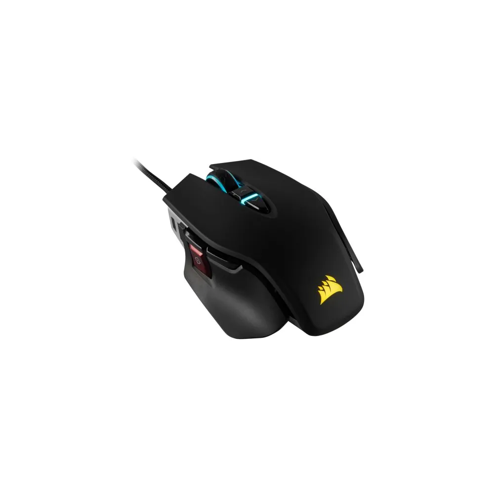 Mouse Optic Corsair M65, RGB LED, USB, Black Corsair - 1