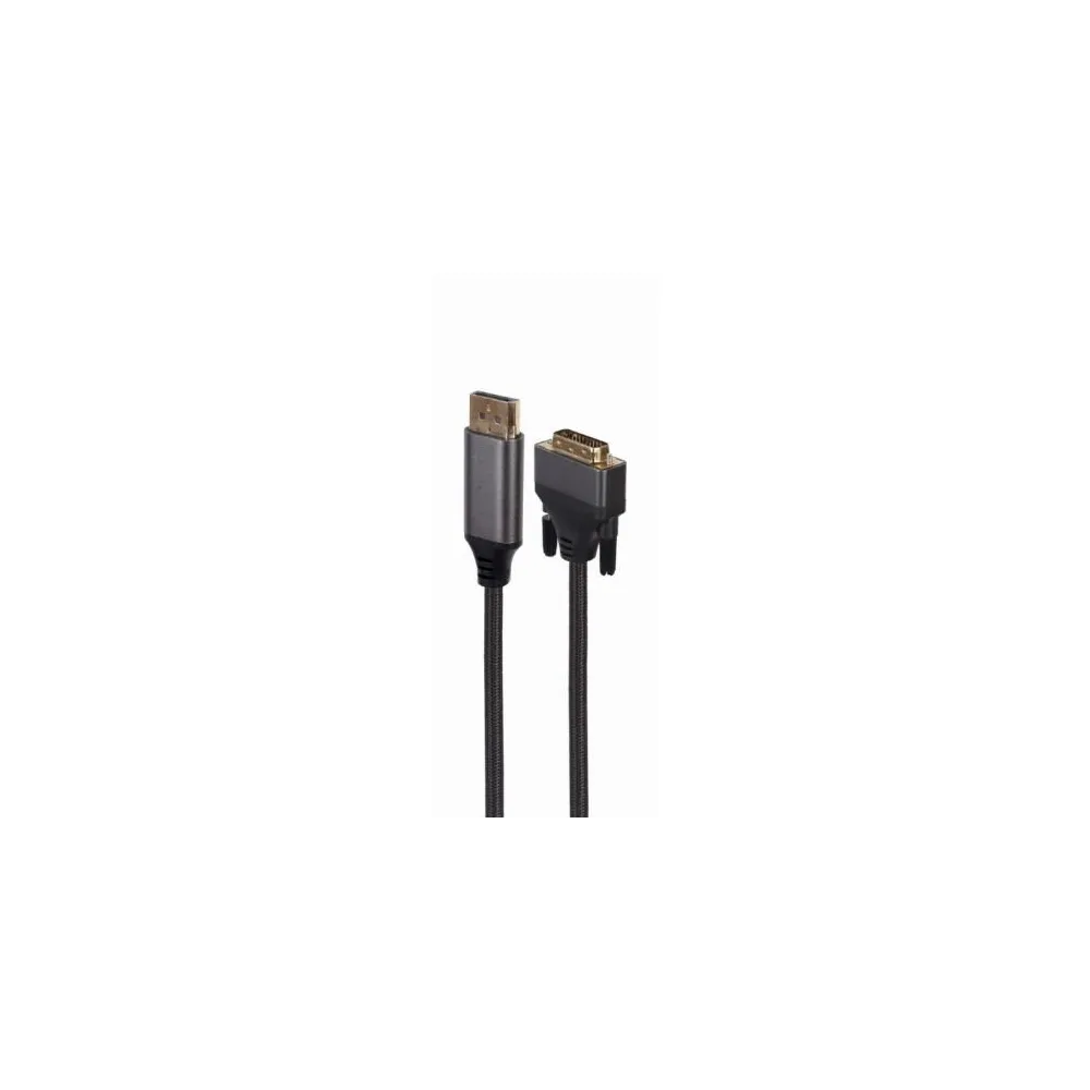 Cablu Gembird, DisplayPort - DVI, 1.8m, Black