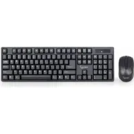 Kit Wireless Gembird KBS-W-01 - Tastatura, USB, Black + Mouse Optic, USB, Black Gembird - 1