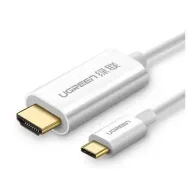 Cablu Ugreen MM121, HDMI (T) - USB-C, 1.5m, White