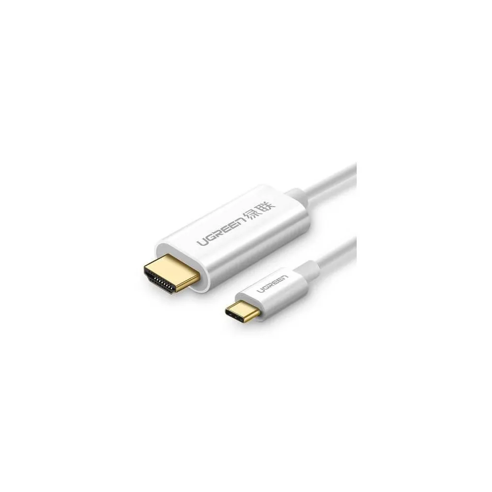 Cablu Ugreen MM121, HDMI (T) - USB-C, 1.5m, White