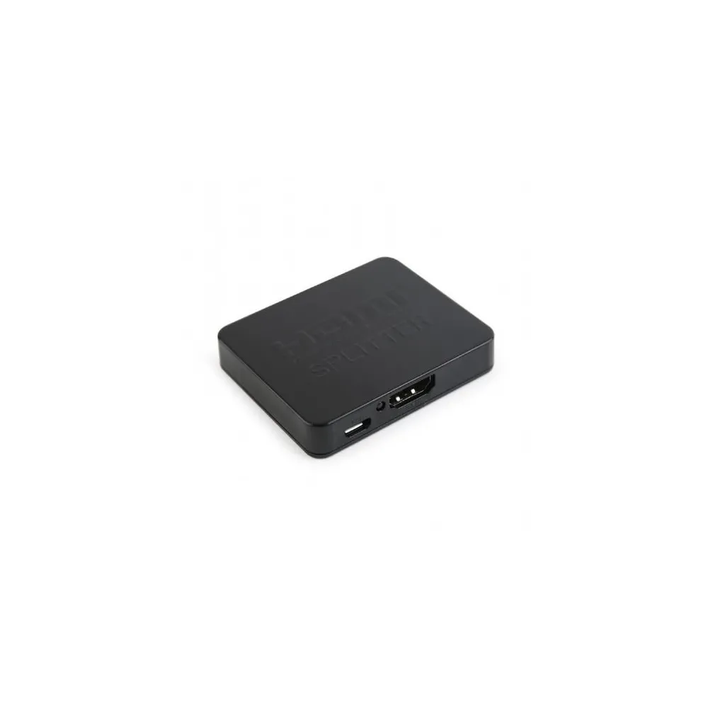 Splitter KVM Gembird, 2x HDMI, Black
