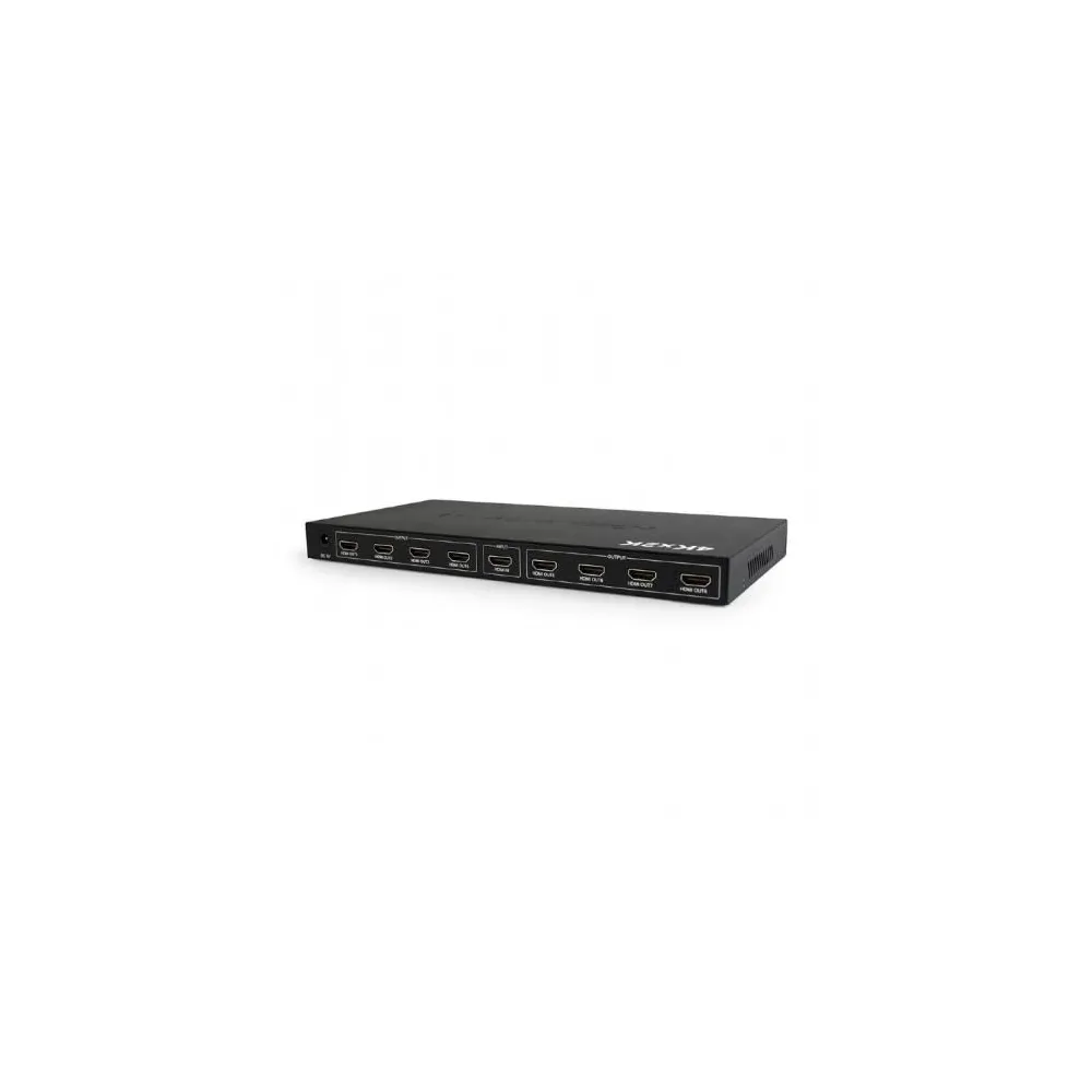 Splitter Gembird, 8x HDMI, Black