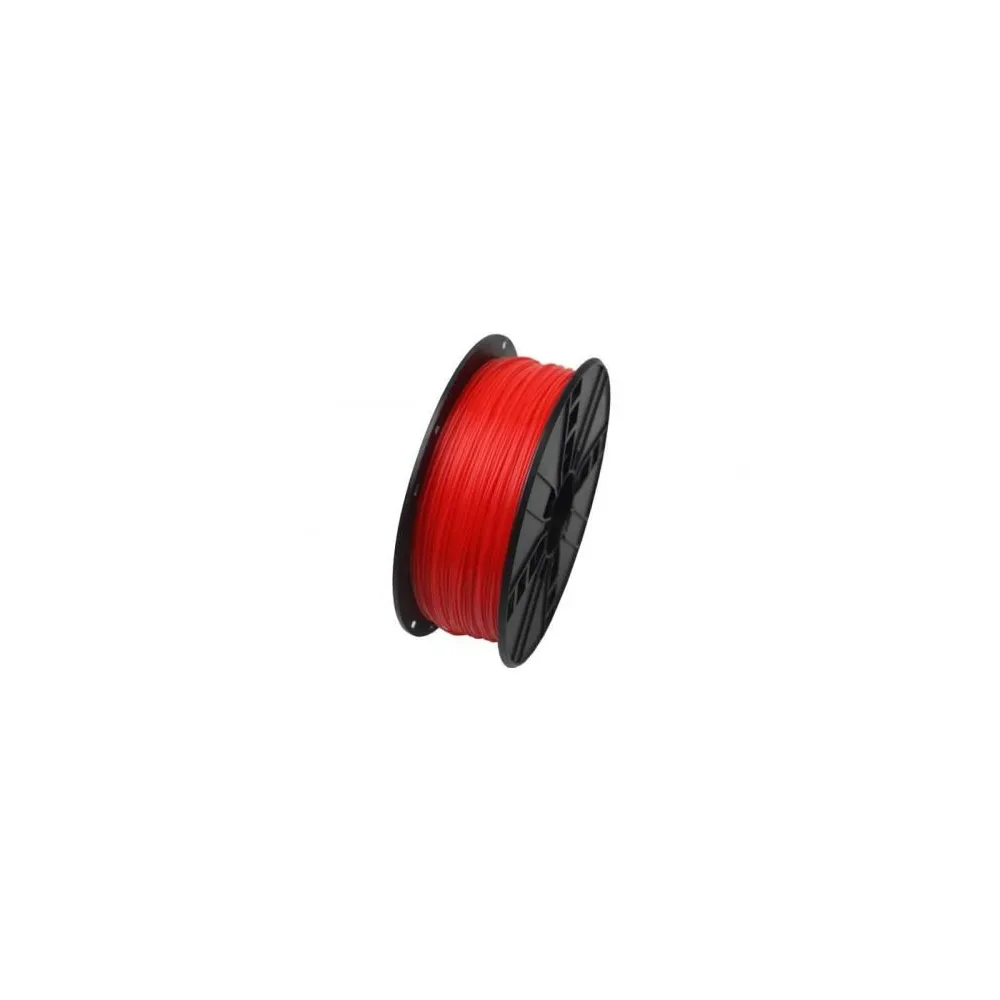 Filament Gembird, PLA, 1.75mm, 1kg, Fluorescent Red