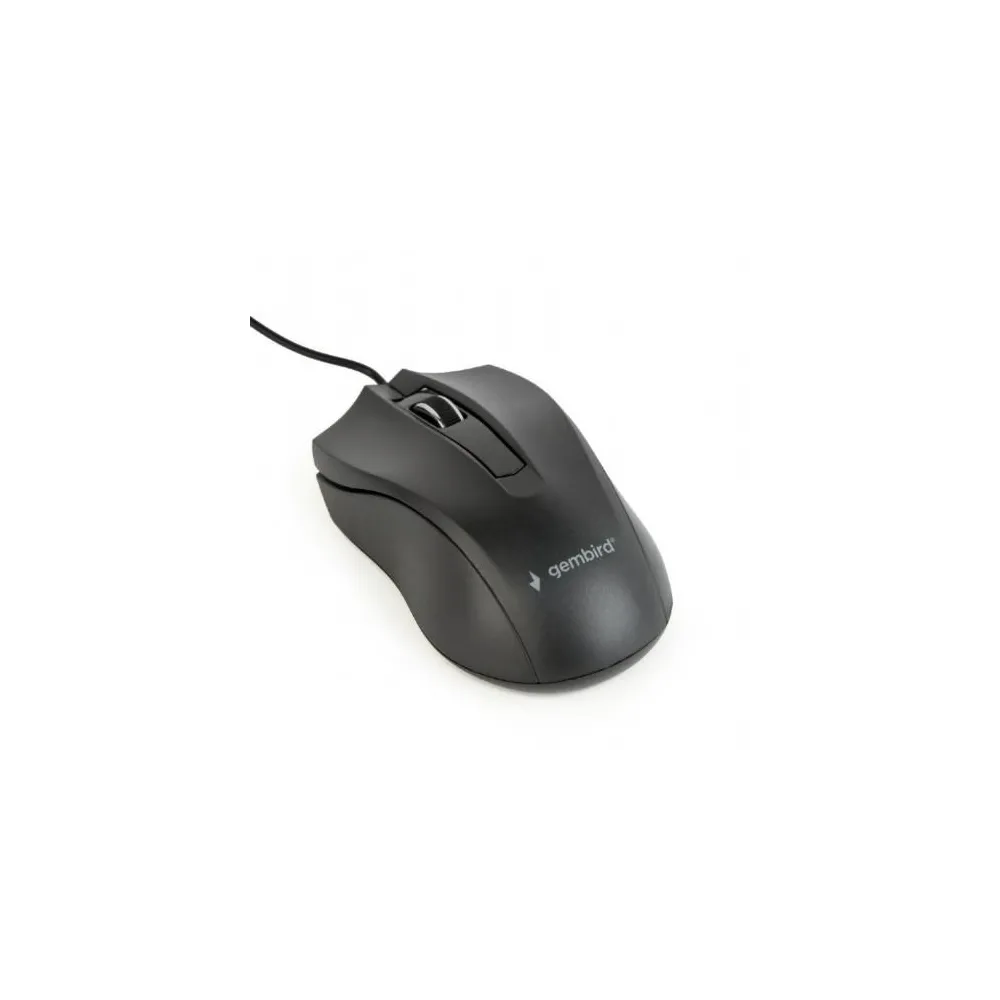 Mouse Optic Gembird MUS-3B-01, USB, Black Gembird - 1