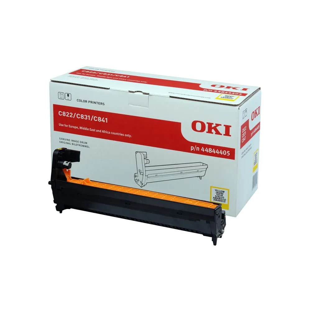 Drum unit Oki 44844405, yellow, 30000 pagini