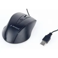 Mouse Optic Gembird MUS-4B-02, USB, Black Gembird - 1