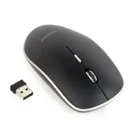 Mouse Optic Gembird MUSW-4B-01, USB wireless, Black Gembird - 1