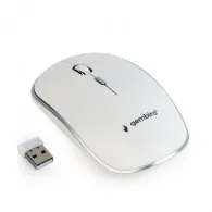 Mouse Optic Gembird MUSW-4B-01-W, USB wireless, White Gembird - 1