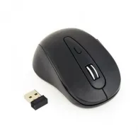 Mouse Optic Gembird MUSW-6B-01, USB Wireless, Black Gembird - 1