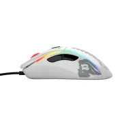 Mouse gaming Glorious Model D, 12000dpi, Glossy White