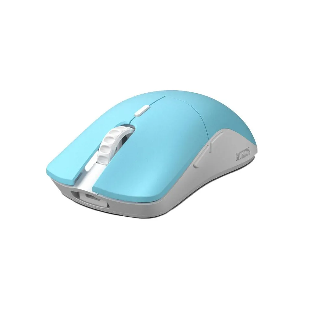 Mouse Optic Glorious Model O PRO, 19.000dpi, USB Wireless, Blue Lynx