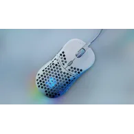 Mouse Optic SPC Gear LIX Plus Onyx, 12000dpi, USB, White
