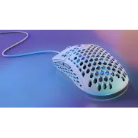 Mouse Optic SPC Gear LIX Plus Onyx, 12000dpi, USB, White