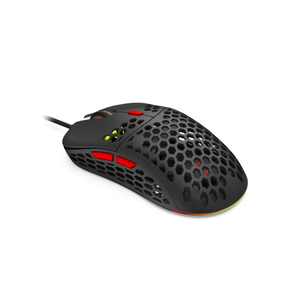 Mouse Optic SPC Gear LIX Plus, USB, Black