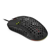 Mouse Optic SPC Gear LX, 8000dpi, USB, Black