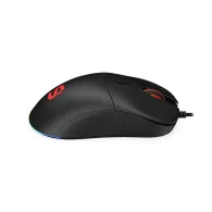 Mouse Optic SPC Gear GEM Plus RGB, 19000 dpi, USB, Black