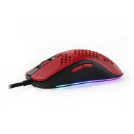 Mouse Optic Arozzi FAVO RGB, USB, Red