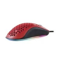 Mouse Optic Arozzi FAVO RGB, USB, Red