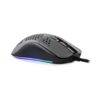 Mouse Optic Arozzi FAVO RGB, USB, Grey