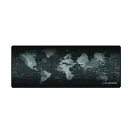 Mouse Pad Floston World XL, 900 x 400mm, Black-Grey