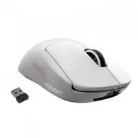 Mouse Optic Logitech PRO X SUPERLIGHT, USB Wireless, White Logitech - 1