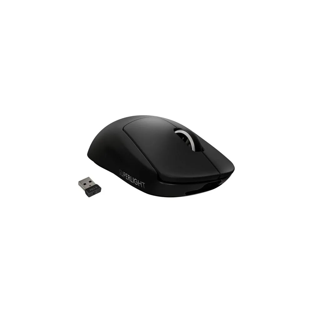 Mouse Optic Logitech PRO X SUPERLIGHT, USB Wireless, Black Logitech - 1