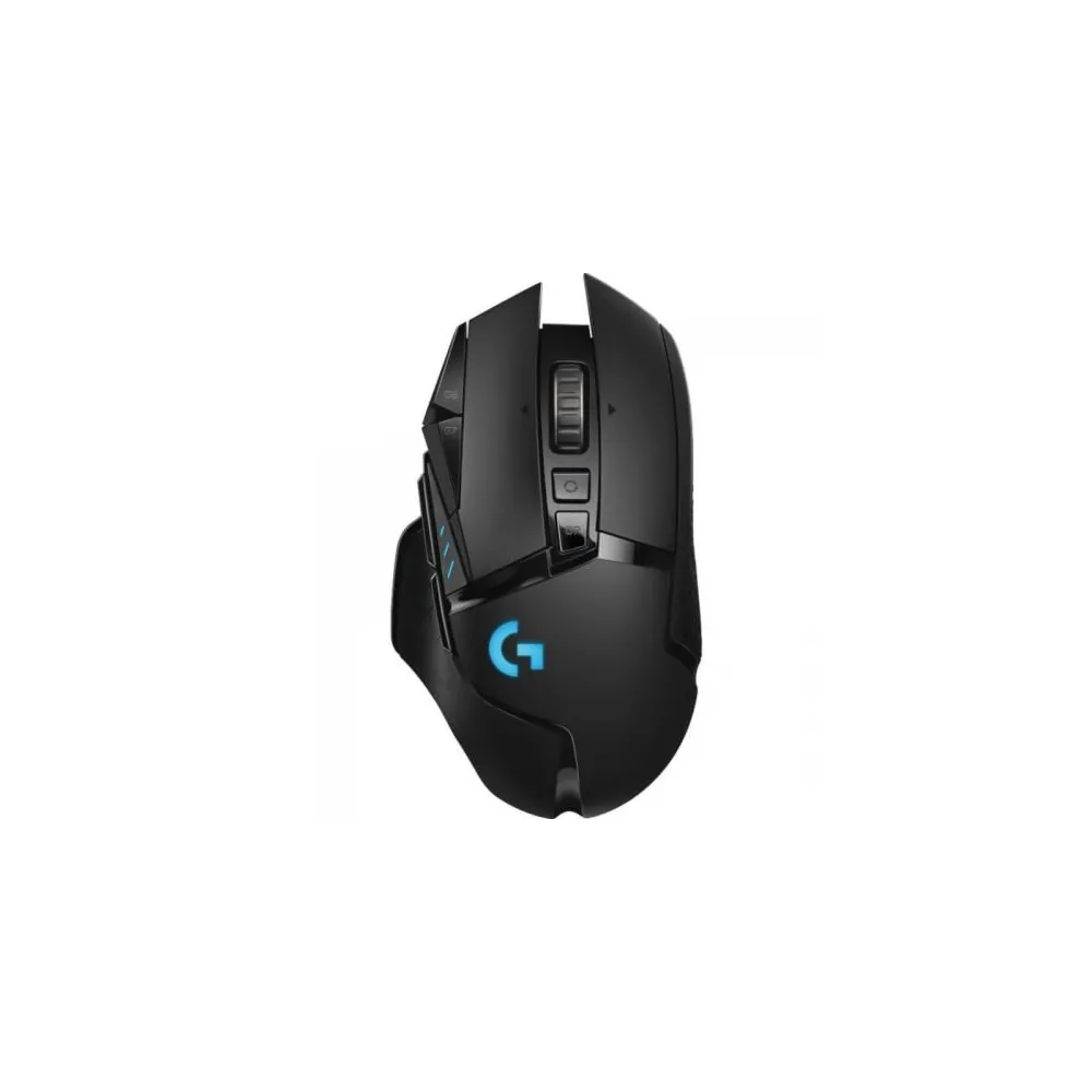 Mouse Optic Logitech G502 Lightspeed, RGB LED, USB Wireless, Black Logitech - 1