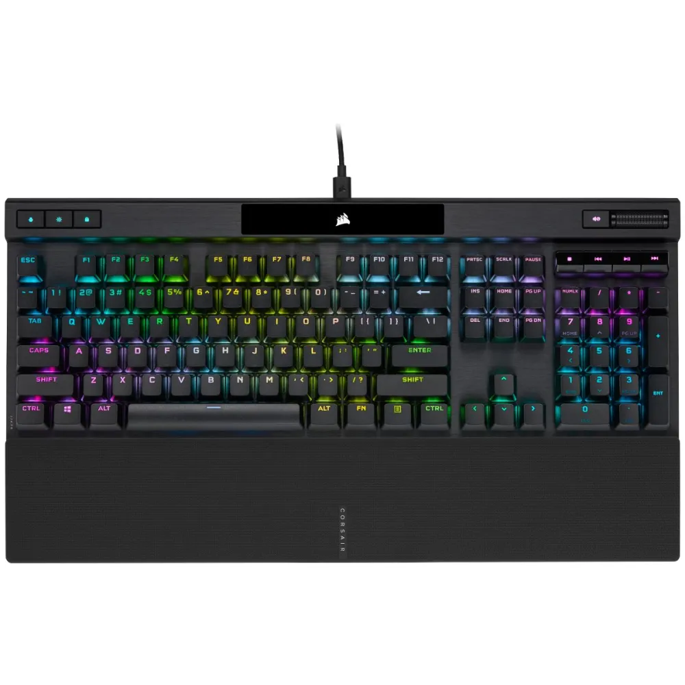 K70 rgb pro optical-mechanical negru