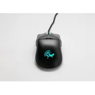 Mouse Optic Ducky Feather Omron Micro Switch ARGB, USB, Black-White