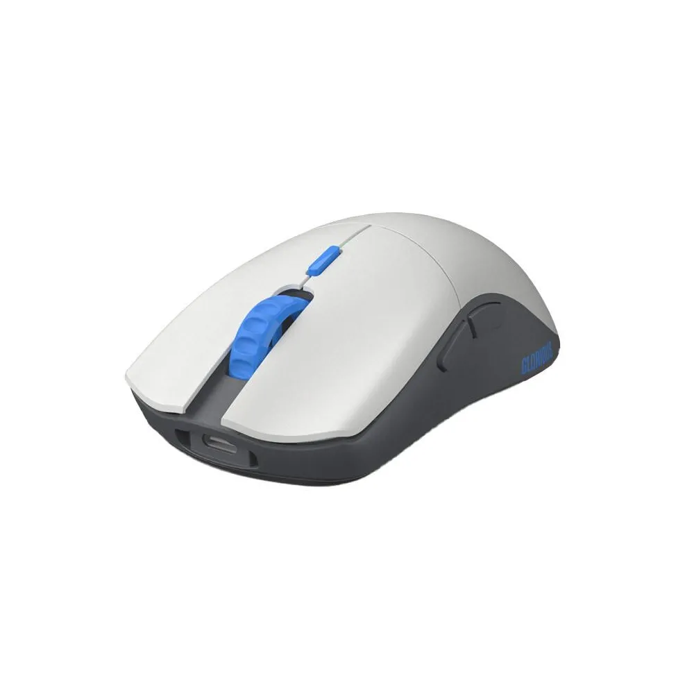 Mouse Optic Glorious PC Gaming Race Model One PRO, USB Wireless, Vidar Blue