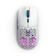 Mouse Optic Glorious PC Gaming Race Model O, USB Wireless, White