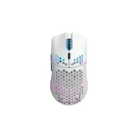 Mouse Optic Glorious PC Gaming Race Glorious Model O Wireless, White Black
