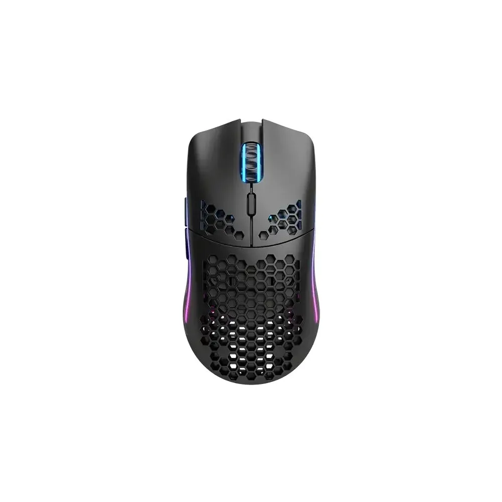Mouse Optic Glorious PC Gaming Race Glorious Model O Wireless, Matte Black