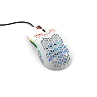 Mouse Optic Glorious PC Gaming Race Glorious Model O Minus, USB, Matte White