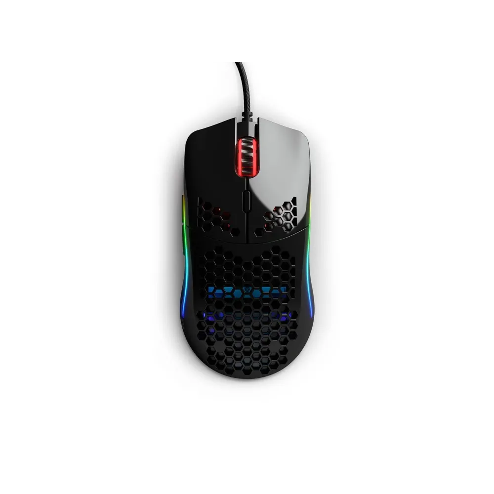 Mouse Optic Glorious PC Gaming Race Glorious Model O Minus, USB, Glossy Black