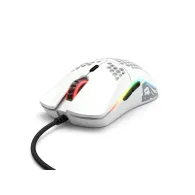 Mouse Optic Glorious PC Gaming Race Glorious Model O, USB, Matte White