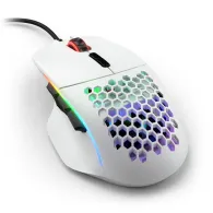 Mouse Optic Glorious PC Gaming Race Model I, RGB LED, USB, White