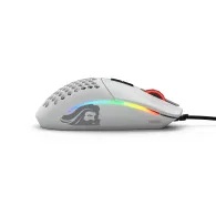 Mouse Optic Glorious PC Gaming Race Model I, RGB LED, USB, White
