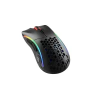 Mouse Optic Glorious PC Gaming Race Model D, RGB LED, USB Wireless, Black