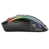 Mouse Optic Glorious PC Gaming Race Model D, RGB LED, USB Wireless, Black