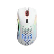 Mouse Optic Glorious PC Gaming Race Glorious Model D Wireless, USB, Matte White