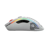 Mouse Optic Glorious PC Gaming Race Glorious Model D Wireless, USB, Matte White