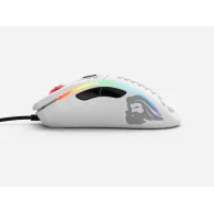 Mouse Optic Glorious PC Gaming Race Glorious Model D, USB, Matte White