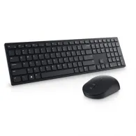 Kit Wireless Dell Pro KM5221W - Tastatura, USB, Black + Mouse Optic, USB, Black - Bulk Dell - 1