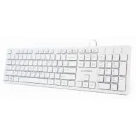 Tastatura Gembird Chocolate, USB, Layout US, White Gembird - 1
